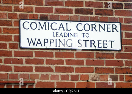 Comical Corner Leading to Wapping Street, South Shields