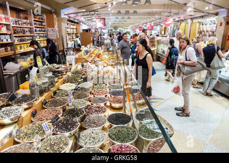 New York City,NY NYC Manhattan,Midtown,Grand Central Terminal,Station,Market,food arcade,shopping shoppers shop shops market buying selling,store stor Stock Photo