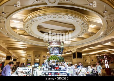 New York City,NY NYC Manhattan,Midtown,Grand Central Terminal,Station,Dining,food court plaza,Dishes,international cuisine,food stall,stalls,booth,boo Stock Photo