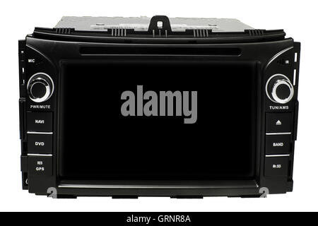 car multimedia system Stock Photo