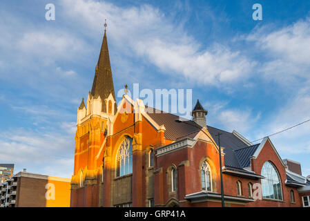 First Baptist Church, Calgary, Alberta, Canada Stock Photo