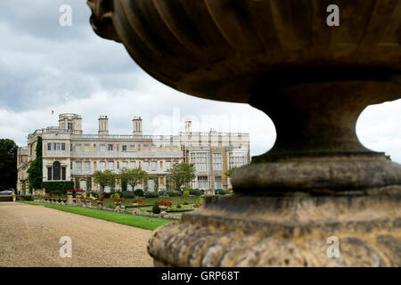 A view of Castle Ashby House, Northamptonshire Stock Photo