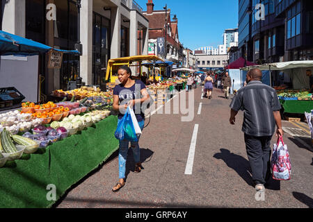 Surrey Street Market in Croydon, London England United Kingdom UK Stock Photo