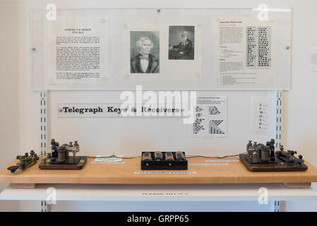 New Hampshire Telephone museum in Warner NH Stock Photo