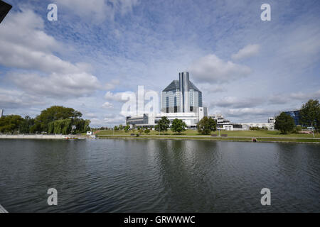 The National Library of Belarus Stock Photo