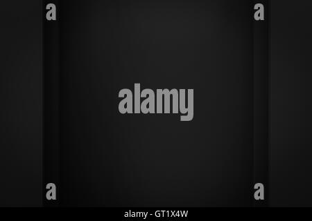 black stack paper material layer background 3d render Stock Photo - Alamy