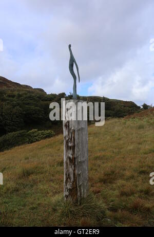 Calgary Art in nature Isle of Mull Scotland  September 2016 Stock Photo