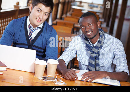Diligent students Stock Photo