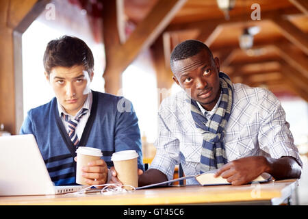 Vigilant students Stock Photo