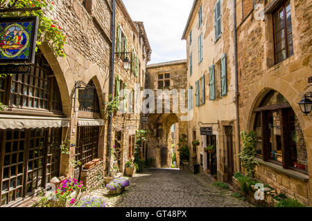 Cordes sur Ciel, labelled The Most Beautiful Villages of France, Tarn, Occitanie, France Stock Photo