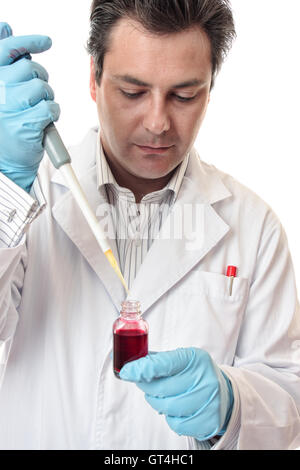 Clinical Medical Pharmaceutical Research Stock Photo