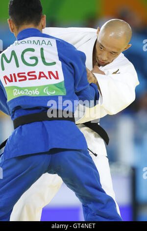 Rio de Janeiro, Brazil. 8th Sep, 2016. Makoto Hirose (JPN) Judo : Men's -60kg at Carioca Arena 3 during the Rio 2016 Paralympic Games in Rio de Janeiro, Brazil . Credit:  Shingo Ito/AFLO/Alamy Live News Stock Photo