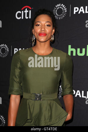 Beverly Hills, CA, USA. 8th Sep, 2016. 08 September 2016 - Beverly Hills, California - Kylie Bunbury. The Paley Center For Media's PaleyFest 2016 Fall TV Preview: PITCH - FOX held at The Paley Center for Media. Photo Credit: Faye Sadou/AdMedia Credit:  Faye Sadou/AdMedia/ZUMA Wire/Alamy Live News Stock Photo