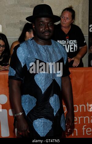 Toronto, ON. 8th Sep, 2016. at arrivals for FREE FIRE Premiere at Toronto International Film Festival 2016, Ryerson Theatre, Toronto, ON September 8, 2016. Credit:  James Atoa/Everett Collection/Alamy Live News Stock Photo