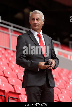 Anfield, Liverpool, UK. 09th Sep, 2016. Official Opening of Anfield's Main Stand. Reds legend Ian Rush arrives at today's opening ceremony. Credit:  Action Plus Sports/Alamy Live News Stock Photo