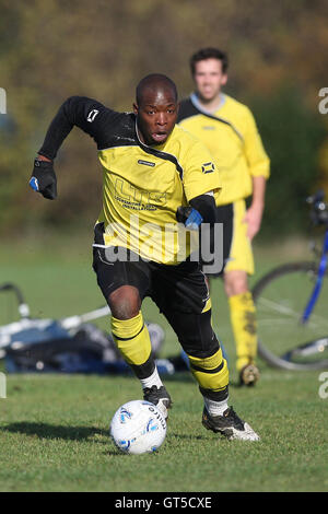 Soccer - Sunday League - Hackney Marshes Stock Photo - Alamy