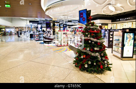 duty free shops at Eleftherios Venizelos airport in Athens Greece Stock Photo