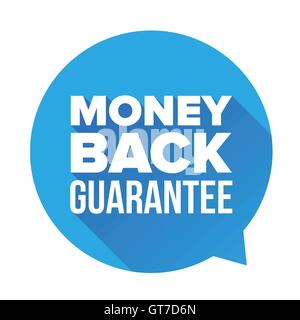 Money Back Guarantee label Stock Vector