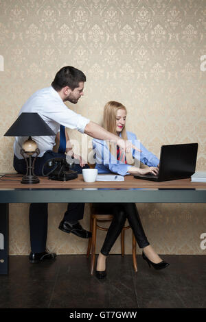 Young beautiful woman challenges Stock Photo - Alamy