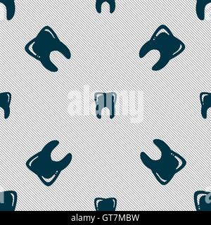 Vector seamless pattern with dentistry icons. Dental background Stock ...