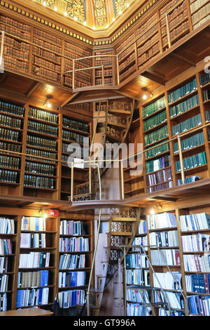 Historic Library in the State House, Providence, Rhode Island, USA Stock Photo
