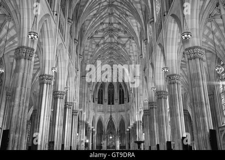 The Apse at Saint John the Divine, New York City. Stock Photo