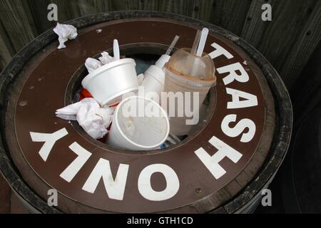 Trash Only Stock Photo