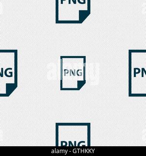 PNG Icon sign. Seamless pattern with geometric texture. Vector Stock Vector