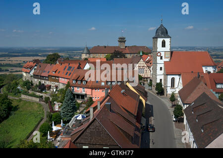 High View of Waldenburg,Baden-Wurttemberg,Germany Stock Photo