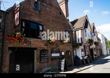 The King Charles pub, Poole, Dorset, England, UK. Stock Photo