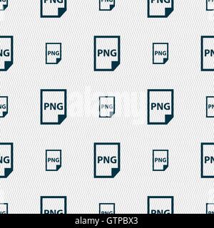 PNG Icon sign. Seamless pattern with geometric texture. Vector Stock Vector