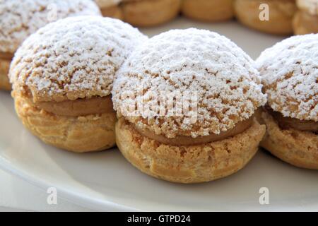 Paris Brest french pastry Stock Photo