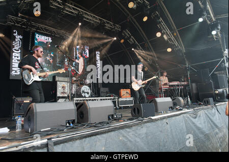 Will and the People play "The Lakeside Stage" at Camper Calling, Ragley ...
