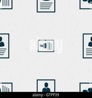 form icon sign. Seamless pattern with geometric texture. Vector Stock Vector