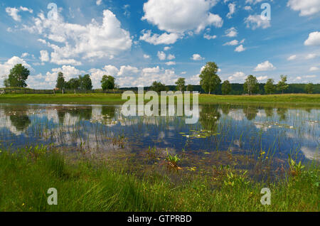 Lake Kenozero . Arkhangelsk region, Russia Stock Photo