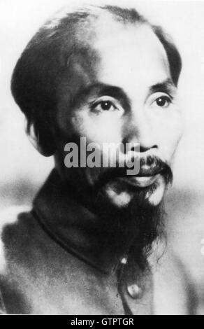 HO CHI MINH (1890-1969) Vietnamese Communist leader about 1948 Stock Photo