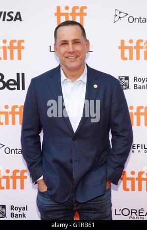 Toronto, ON. 9th Sep, 2016. Philip Levine (Mayor of Miami Beach) at arrivals for BEFORE THE FLOOD Premiere at Toronto International Film Festival 2016, Princess of Wales Theatre, Toronto, ON September 9, 2016. © James Atoa/Everett Collection/Alamy Live News Stock Photo