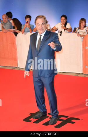 Toronto, Ontario, Canada. 9th Sep, 2016. Director OLIVER STONE attends the 'Snowden' premiere during the 2016 Toronto International Film Festival at Roy Thomson Hall. © Igor Vidyashev/ZUMA Wire/Alamy Live News Stock Photo