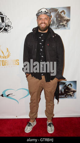 Hollywood, California, USA. 8th September, 2016.  Designer Joshua Christensen attends Aunyae Heart's 'Deep End' Release Party Stock Photo