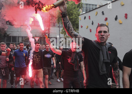 Kiev, Ukraine. 10th Sep, 2016. Kyiv Pechersk District Court gave bail MPs Bielecki and head Petrenko Kiev CC ''Azov'' Sergei Filimonov. This is the correspondent of ''112 Ukraine'' on the TV channel.''Picked as a preventive measure for the civilian leader of Azov housing in Kyiv Sergey Filimonov. He was given bail two deputies - Andrew Bielecki and Oleg Petrenko, '' - said the correspondent.Thus Pechersk court granted the request of the defense. Instead, prosecutors requested the preventive measure in the form of detention for 60 days. Credit:  ZUMA Press, Inc./Alamy Live News Stock Photo