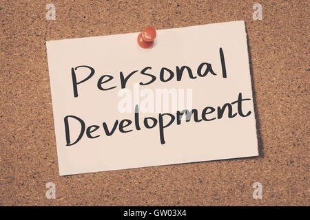 Personal Development Stock Photo