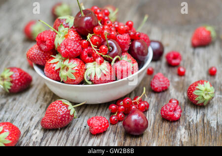 Ripe fruit and berries. Stock Photo