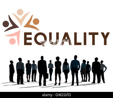 Equality Fairness Fundamental Rights Racist Discrimination Concept ...