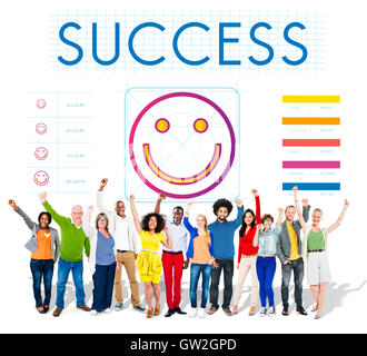 Success Achievement Winning Victory Concept Stock Photo