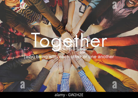 Together Community Family Friends Support Concept Stock Photo