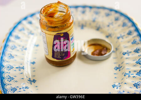 Tamarind paste Stock Photo