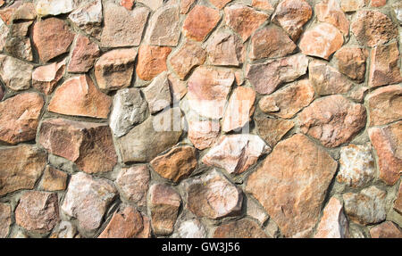 Natural stone cladding background Stock Photo