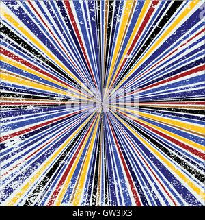 Abstract and retro grunge background design element Stock Vector