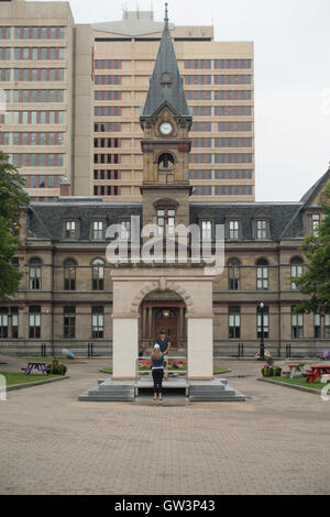 grand parade square Halifax Nova Scotia Stock Photo