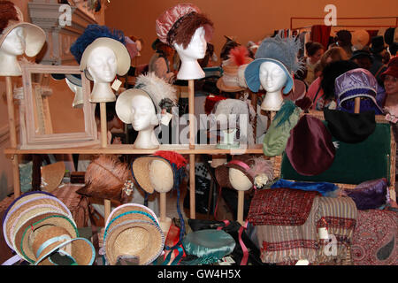 Jane Austen Festival. 9th-18th September 2016. Bath, Somerset, England, UK. Stalls at the Festival Fayre in the Assembly Rooms, Saturday 10th September 2016. Credit:  Ian Bottle/Alamy Live News Stock Photo